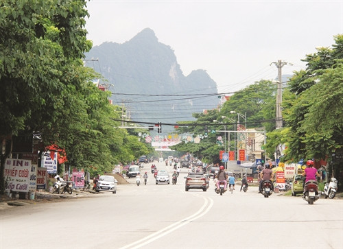 Một góc thị trấn Chợ Chu, huyện Định Hóa Một góc thị trấn Chợ Chu, huyện Định Hóa