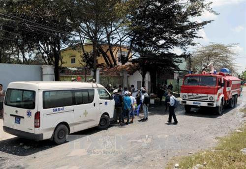 Hiện trường xảy ra vụ việc. Ảnh: An Hiếu - TTXVN