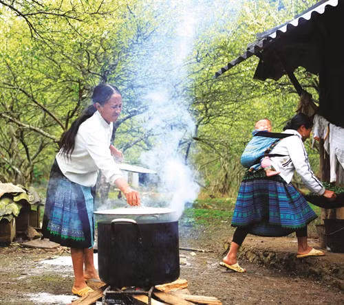 Chuẩn bị nồi bánh chưng ngày Tết