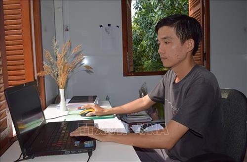 Kiến trúc sư Nguyễn Minh Hoàng. Ảnh: Chương Đài - TTXVN