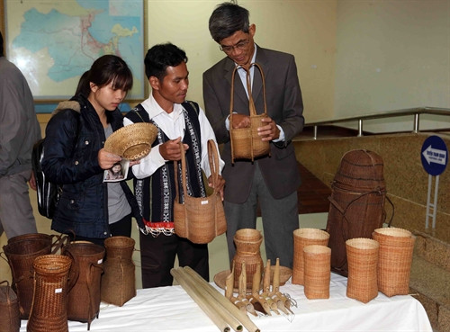 Các sản phẩm mây tre truyền thống