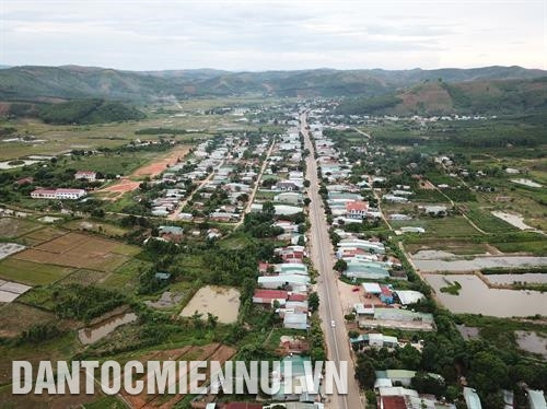 Xã Bờ Y, huyện Ngọc Hồi, nơi có đông người Brâu sinh sống. Ảnh: Minh Nhật
