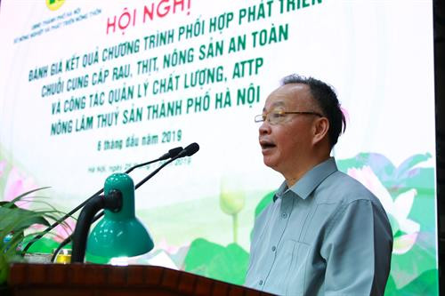 Phó Chủ tịch Thường trực Ủy ban Nhân dân thành phố Hà Nội Nguyễn Văn Sửu cho rằng, Hà Nội duy trì được các chuỗi cung ứng, bảo đảm sản lượng lương thực, thực phẩm tiêu thụ cho người tiêu dùng Thủ đô thời gian qua là nhờ sự tích cực của nhiều tổ chức, doanh nghiệp, hợp tác xã.