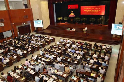 Quang cảnh hội nghị. Ảnh: Thanh Vũ-TTXVN Quang cảnh hội nghị. Ảnh: Thanh Vũ-TTXVN