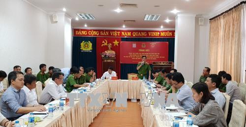 Đoàn liên ngành họp tổng kết, đánh giá kết quả đợt kiểm tra. Ảnh: Thành Chung - TTXVN Đoàn liên ngành họp tổng kết, đánh giá kết quả đợt kiểm tra. Ảnh: Thành Chung - TTXVN