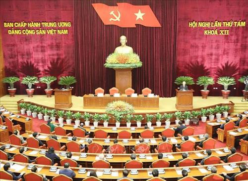 Toàn cảnh phiên bế mạc hội nghị. Ảnh: Phương Hoa - TTXVN Toàn cảnh phiên bế mạc hội nghị. Ảnh: Phương Hoa - TTXVN