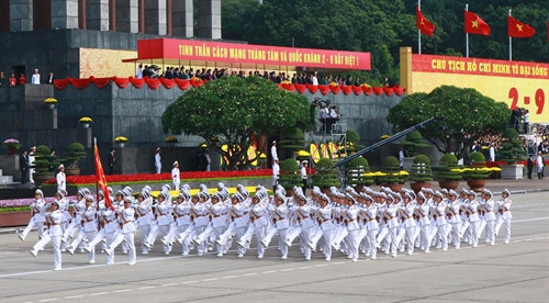 Duyệt binh của khối lực lượng Công an nhân dân