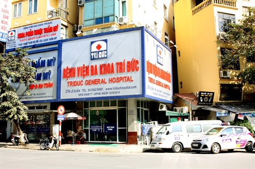 Quang cảnh bệnh viện Trí Đức. Ảnh: Dương Ngọc – TTXVN Quang cảnh bệnh viện Trí Đức. Ảnh: Dương Ngọc – TTXVN