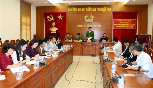 Quang cảnh buổi họp báo. Ảnh: Thế Duyệt – TTXVN Quang cảnh buổi họp báo. Ảnh: Thế Duyệt – TTXVN