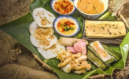 Những món ăn dân dã ở Làng Văn hóa du lịch cộng đồng thôn Nà Ràng.