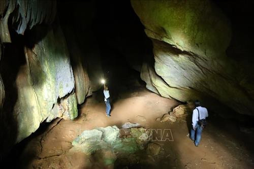 Trong lòng hang rộng, có chiều cao 20 m. Ảnh: Phan Tuấn Anh - TTXVN Trong lòng hang rộng, có chiều cao 20 m. Ảnh: Phan Tuấn Anh - TTXVN