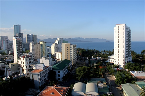Một góc thành phố biển Nha Trang.