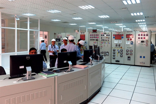 Khu vực điều hành của Nhà máy điện sinh khối KCP-Phú Yên. Thế Lập – TTXVN. Khu vực điều hành của Nhà máy điện sinh khối KCP-Phú Yên. Thế Lập – TTXVN.