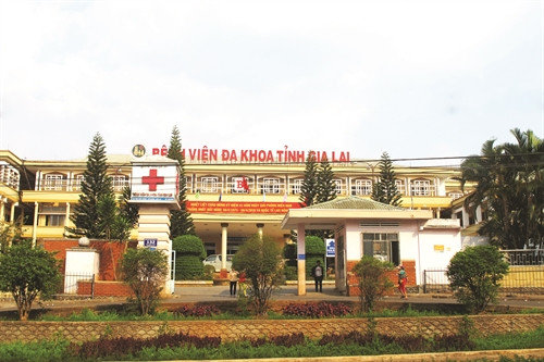 Bệnh viện Đa khoa tỉnh Gia Lai ngày càng khang trang, sạch đẹp