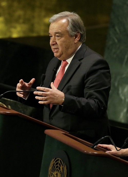 Cựu Thủ tướng Bồ Đào Nha Antonio Guterres. Ảnh: EPA/ TTXVN