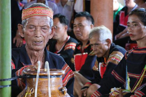 Trước khi làm Lễ mừng lúa mới, thầy cúng làm Lễ đưa hồn lúa về nhà kho và xin phép thần lúa cho người dân được gặt lúa đem về kho. Người thu hoạch lúa phải vuốt bằng tay để không làm cây lúa bị đau, thần lúa mới ở lại với gia chủ Sau đó, thầy cúng đặt các lễ vật về phía Đông và thực hiện các nghi thức rước lúa với mong muốn mong mùa rẫy mới mưa thuận gió hòa, mùa màng tươi tốt Sau khi làm lễ xong, thầy cúng mời người phụ nữ là chủ ruộng lúa uống rượu cần. Theo phong tục, người uống phải say, rượu cần phải cạn thì vụ mùa năm sau sẽ càng nhiều lúa. Sau phần lễ rước hồn lúa về kho, người dân tổ chức dã gạo để lựa ra những hạt gạo tốt nhất Những âm thanh gọi thần lúa về kho Sau khi mọi lễ vật đã chuẩn bị đầy đủ, thầy cúng thực hiện nghi thức cúng các vị thần linh ở kho lúa mới để tạ ơn thần Đất - Trời, Núi - Rừng. Tiếp đó là Lễ cúng lúa mới và cúng sức khỏe cho già làng với đầy đủ các lễ vật: cơm lúa mới, rượu cần, heo, gà... Thầy cúng khấn niệm với mong muốn cầu chúc mọi người sức khỏe, gia đình hạnh phúc, mùa màng bội thu. Sau khi cúng xong, thầy cúng mời người nữ, chủ ruộng lên uống rượu cần. Phần lễ vật và rượu cần còn lại được chia cho tất cả những người được mời tham dự.. . Người dân và du khách cùng chung vui Múa hát quanh cây nêu trong ngày hội ... cồng chiêng "Mừng lúa mới được mùa" kết hợp với những điệu múa xoang đầy uyển chuyển trong "Mọi người ơi, hòa cùng nhịp xoang Gia Rai" Một hình ảnh không thể thiếu trong các nghi lễ của người Gia Rai chính là biểu tượng của những chú chim, có thể bay lên cao đến xứ sở các thần linh đem theo lời cầu xin của con người.