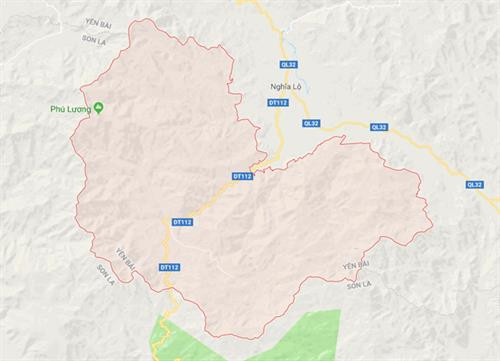 Vị trí huyện Trạm Tấu. Ảnh minh họa: Vietnamplus
