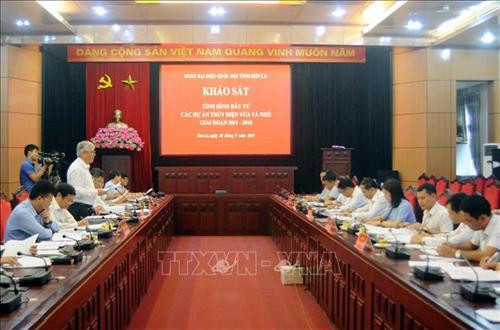 Quang cảnh buổi làm việc. Ảnh: Quang Quyết-TTXVN