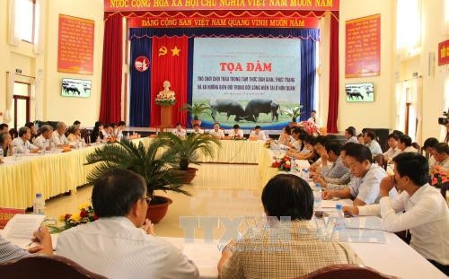 Nâng tầm Hội Chọi Trâu Hớn Quản thành di sản văn hóa phi vật thể Quốc gia ảnh 1 Nâng tầm Hội Chọi Trâu Hớn Quản thành di sản văn hóa phi vật thể Quốc gia ảnh 1