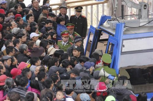 Biển người chen chúc trong ngày khánh thành chùa Ngọa Vân ảnh 5