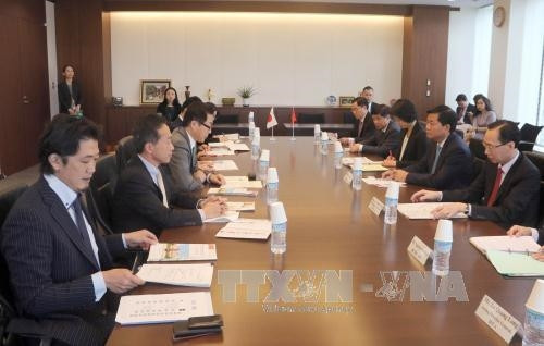 Quang cảnh buổi làm việc. Ảnh: Tiến Lực - TTXVN