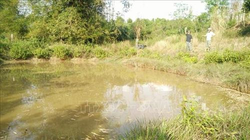 Hồ nước nơi 2 học sinh trường Trung học cơ sở Đăk Ta Ley , huyện Mang Yang bị đuối nước ngày 25/3/2019. Ảnh: Hồng Điệp - TTXVN Hồ nước nơi 2 học sinh trường Trung học cơ sở Đăk Ta Ley , huyện Mang Yang bị đuối nước ngày 25/3/2019. Ảnh: Hồng Điệp - TTXVN