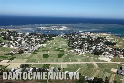 Mỗi năm, người dân Lý Sơn chỉ sản xuất được một vụ tỏi và tỏi được xem là cây trồng chính mang lại nguồn thu nhập chủ yếu cho người dân Lý Sơn. Ảnh: Song Hùng Những cánh đồng tỏi chạy dài tới tận mép biển. Ảnh: Song Hùng