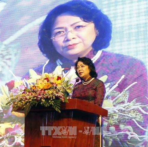 Phó Chủ tịch nước Đặng Thị Ngọc Thịnh phát biểu. Ảnh: Dương Ngọc - TTXVN Phó Chủ tịch nước Đặng Thị Ngọc Thịnh phát biểu. Ảnh: Dương Ngọc - TTXVN