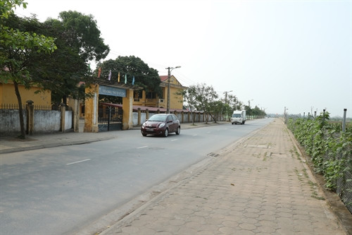 Đến hết quý I/2017, huyện Gia Lâm có 7/9 tiêu chí huyện nông thôn mới đạt, trong đó có tiêu chí giao thông.