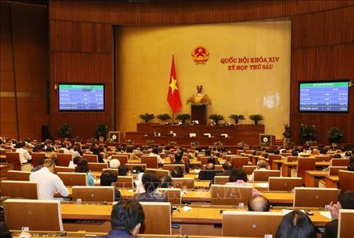 Quốc hội biểu quyết thông qua toàn văn Luật sửa đổi, bổ sung một số điều của Luật Giáo dục đại học. Ảnh: Phương Hoa - TTXVN Quốc hội biểu quyết thông qua toàn văn Luật sửa đổi, bổ sung một số điều của Luật Giáo dục đại học. Ảnh: Phương Hoa - TTXVN