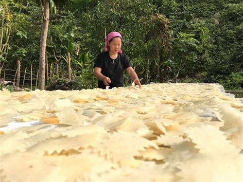 Bánh xén ăn Tết của người Thái ở Điện Biên ảnh 2 Bánh xén ăn Tết của người Thái ở Điện Biên ảnh 2