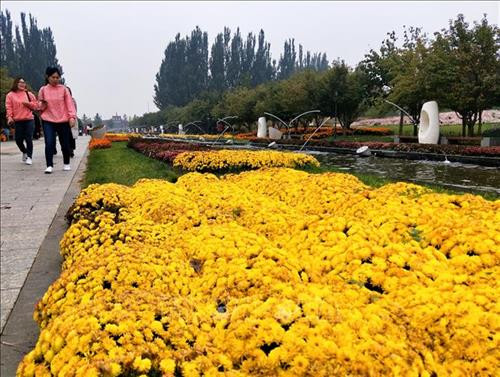 Du khách chiêm ngưỡng hàng cây lá phong đỏ tại Hàm Đan, tỉnh Hà Bắc, Trung Quốc. Ảnh: THX/TTXVN. Hoa cúc khoe sắc tại triển lãm hoa quốc tế Bắc Kinh, Trung Quốc. Ảnh: THX/ TTXVN Hoa cúc nở rộ tại Bắc Kinh, Trung Quốc. Ảnh: THX/TTXVN Người dân thăm triển lãm hoa quốc tế Bắc Kinh, Trung Quốc. Ảnh: THX/TTXVN Cảnh sắc mùa thu tại Tửu Tuyền, tỉnh Cam Túc, miền Tây Bắc Trung Quốc. Ảnh: THX/TTXVN Du khách chiêm ngưỡng cảnh đẹp tại Tửu Tuyền, tỉnh Cam Túc, miền Tây Bắc Trung Quốc. Ảnh: THX/TTXVN Mùa thu vàng hấp dẫn du khách tại Tửu Tuyền, tỉnh Cam Túc, miền Tây Bắc Trung Quốc. Ảnh: THX/TTXVN Sắc màu thu tại Khu tự trị Nội Mông, miền Bắc Trung Quốc. Ảnh: THX/TTXVN phát Sắc màu thu tại Tế Nam, tỉnh Sơn Đông, Trung Quốc ngày 21/10/2019. Ảnh: THX/TTXVN phát Du khách chiêm ngưỡng hàng cây lá phong đỏ tại Hàm Đan, tỉnh Hà Bắc, Trung Quốc. Ảnh: THX/TTXVN. Hoa cúc khoe sắc tại triển lãm hoa quốc tế Bắc Kinh, Trung Quốc. Ảnh: THX/ TTXVN Hoa cúc nở rộ tại Bắc Kinh, Trung Quốc. Ảnh: THX/TTXVN Người dân thăm triển lãm hoa quốc tế Bắc Kinh, Trung Quốc. Ảnh: THX/TTXVN Cảnh sắc mùa thu tại Tửu Tuyền, tỉnh Cam Túc, miền Tây Bắc Trung Quốc. Ảnh: THX/TTXVN Du khách chiêm ngưỡng cảnh đẹp tại Tửu Tuyền, tỉnh Cam Túc, miền Tây Bắc Trung Quốc. Ảnh: THX/TTXVN Mùa thu vàng hấp dẫn du khách tại Tửu Tuyền, tỉnh Cam Túc, miền Tây Bắc Trung Quốc. Ảnh: THX/TTXVN Sắc màu thu tại Khu tự trị Nội Mông, miền Bắc Trung Quốc. Ảnh: THX/TTXVN phát Sắc màu thu tại Tế Nam, tỉnh Sơn Đông, Trung Quốc ngày 21/10/2019. Ảnh: THX/TTXVN phát