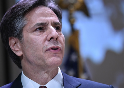 Trong ảnh (tư liệu): Thứ trưởng Ngoại giao Mỹ Antony Blinken tại thủ đô Washington, Mỹ ngày 20/6. AFP/TTXVN