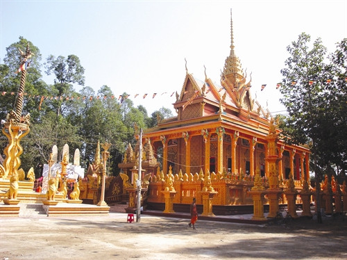 Chính điện là "trái tim" của chùa. Vì vậy, ngôi chùa dù lớn hay nhỏ đều phải có chính điện và được đặt ngay ở trung tâm chùa