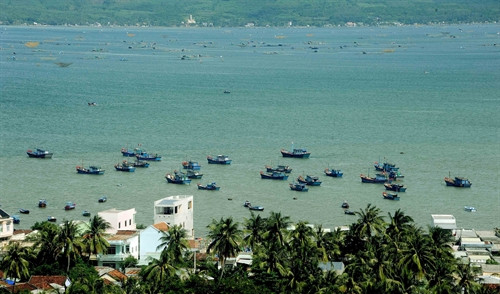 Phong cảnh tuyệt đẹp của vịnh Xuân Đài Phong cảnh tuyệt đẹp của vịnh Xuân Đài