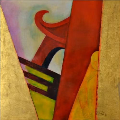 Triển lãm và bán đấu giá tác phẩm mỹ thuật ủng hộ phục dựng nhà Lang ảnh 1