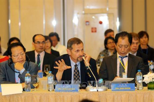 Các đại biểu thảo luận tại hội thảo. Ảnh: Thanh Vũ-TTXVN