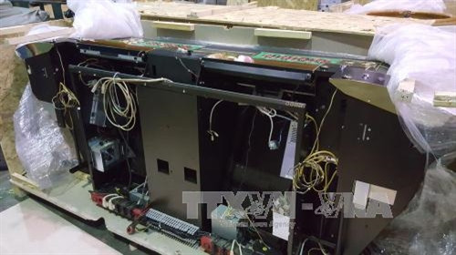 Tang vật bị Hải quan phát hiện. Ảnh: Hoàng Hải-TTXVN Tang vật bị Hải quan phát hiện. Ảnh: Hoàng Hải-TTXVN