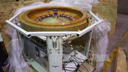 Tang vật bị Hải quan phát hiện. Ảnh: Hoàng Hải-TTXVN Tang vật bị Hải quan phát hiện. Ảnh: Hoàng Hải-TTXVN