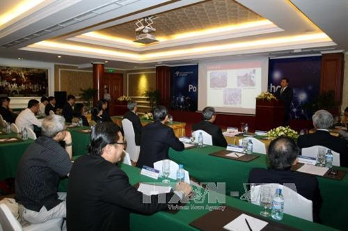 Hội thảo trao đổi chính sách giữa Tp.Hồ Chí Minh (Việt Nam) và Tp.Seoul (Hàn Quốc). Ảnh: Thanh Vũ-TTXVN