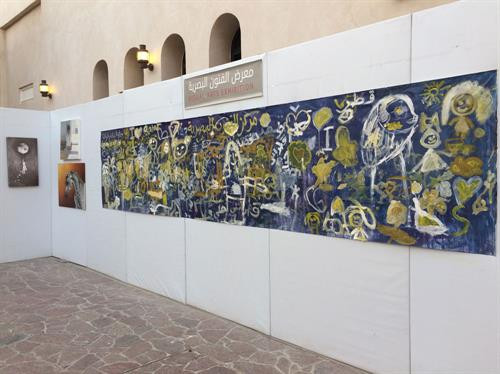 Triển lãm visual art đang diễn ra tại Trung tâm nghệ thuật thị giác.