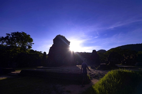 Độc đáo đền tháp Chăm ở Mỹ Sơn ảnh 2