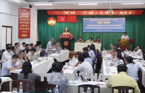 Quang cảnh hội nghị. Ảnh: Xuân Dự - TTXVN Quang cảnh hội nghị. Ảnh: Xuân Dự - TTXVN