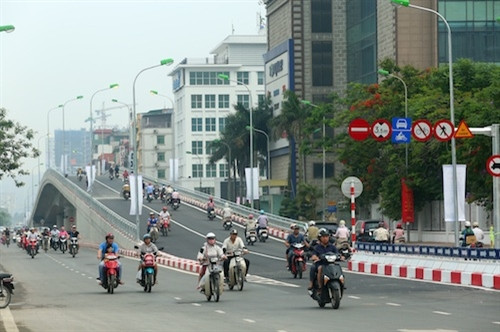 Hà Nội thông xe cầu vượt Hoàng Minh Giám – Nguyễn Chánh ảnh 4