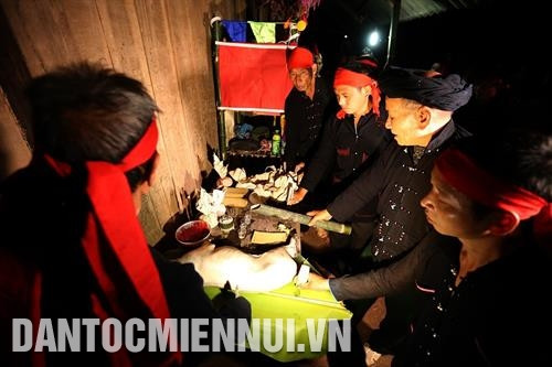 Lễ nhảy lửa của người Dao đỏ được tổ chức trên một khoảng sân rộng, tại bản Huổi Sâu, xã Pa Tần, huyện Nậm Pồ. Ảnh: Phan Tuấn Anh Bát than hồng được đặt lên bàn thờ xin thần Lửa ban phép. Ảnh: Phan Tuấn Anh Thầy cúng khấn xin thần Lửa cho các trai bản được tham gia lễ nhảy lửa. Ảnh: Phan Tuấn Anh Trước khi nhảy lửa, người Dao đỏ tổ chức ca hát, nhảy múa. Ảnh: Phan Tuấn Anh Lễ nhảy lửa của người Dao đỏ được tổ chức trên một khoảng sân rộng, tại bản Huổi Sâu, xã Pa Tần, huyện Nậm Pồ. Ảnh: Phan Tuấn Anh Bát than hồng được đặt lên bàn thờ xin thần Lửa ban phép. Ảnh: Phan Tuấn Anh Thầy cúng khấn xin thần Lửa cho các trai bản được tham gia lễ nhảy lửa. Ảnh: Phan Tuấn Anh Trước khi nhảy lửa, người Dao đỏ tổ chức ca hát, nhảy múa. Ảnh: Phan Tuấn Anh