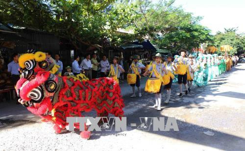 Nghi thức rước lễ tại Lễ hội Vu lan báo hiếu - Ngũ Hành Sơn năm 2018 . Ảnh: Trần Lê Lâm - TTXVN Nghi thức rước lễ tại Lễ hội Vu lan báo hiếu - Ngũ Hành Sơn năm 2018 . Ảnh: Trần Lê Lâm - TTXVN