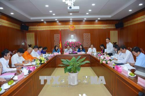 Quang cảnh buổi làm việc. Ảnh: Hoài Thu – TTXVN Quang cảnh buổi làm việc. Ảnh: Hoài Thu – TTXVN