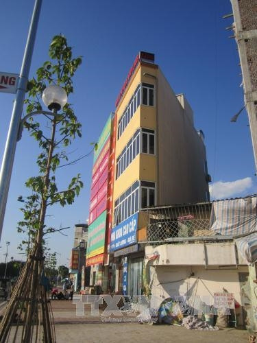 Nhà siêu méo, siêu mỏng chướng mắt Thủ đô ảnh 2