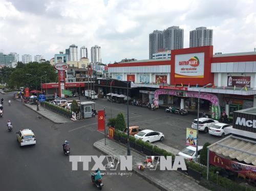 Một góc siêu thị Sài Gòn (SATRA mart) thuộc Tổng Công ty Thương mại Sài Gòn. Ảnh: Thanh Vũ-TTXVN Một góc siêu thị Sài Gòn (SATRA mart) thuộc Tổng Công ty Thương mại Sài Gòn. Ảnh: Thanh Vũ-TTXVN