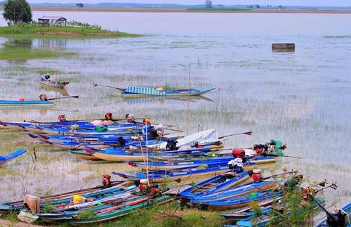 Vẻ quyến rũ của “vịnh không sóng” Hồ Dầu Tiếng ảnh 8